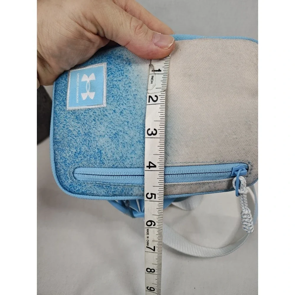 Under Armour Blue Small Crossbody‎ Festival Bag Wallet Travel Adjustable Strap